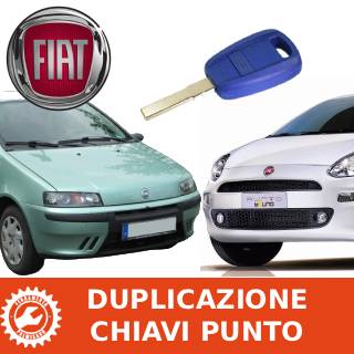Duplicazione Chiave Fiat Punto