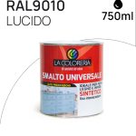 LA COLORERIA SMALTO LT0,750 RAL 9010 BIANCO LUCIDO