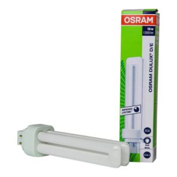 OSRAM DULUX D/E 18W 840 BIANCO FREDDO 4 PIN