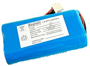BATTERIA 3,2V 3AH AL LITIO PER BEGHELLI 1499L CAB5023 – BEG 415441001