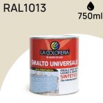 LA COLORERIA SMALTO LT 0,750 RAL 1013 BIANCO PERLA