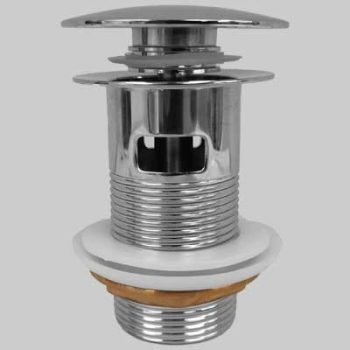 PILETTA A SCATTINO IN OTTONE PER LAVABO 1"1/4