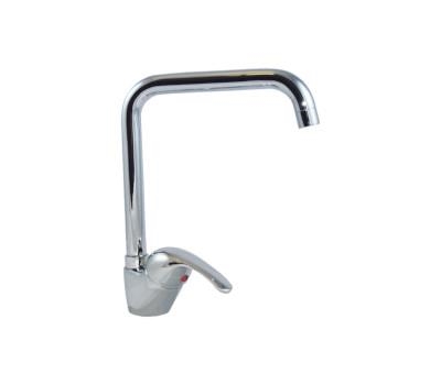 MISCELATORE MONOCOMANDO PER LAVELLO CON CANNA GIREVOLE SERIE PRINCE