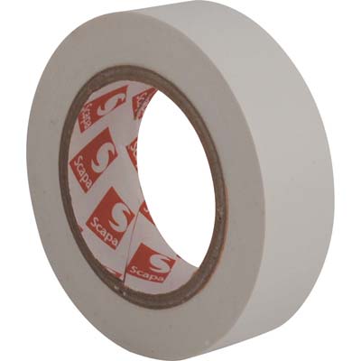 NASTRO PVC ISOLANTE BIANCO MM 15 ML 25