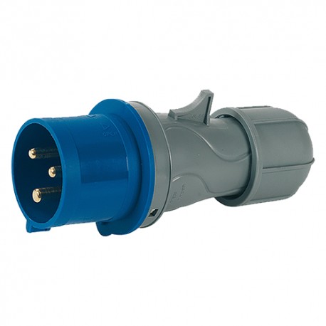 SPINA VOLANTE INDUSTRIALE
2P + T 16A. IP 44.