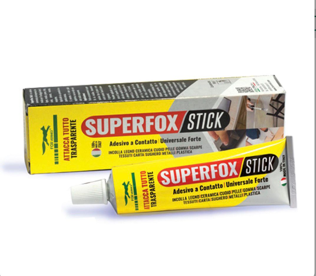 COLLA NEOPRENICA SUPERFOXSTICK GR 125 TRASPARENTE