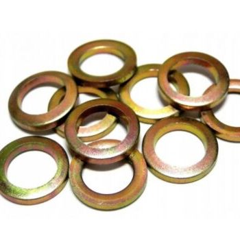 RONDELLE OTTONE ALZAPORTA PER CERNIERE 10PZ