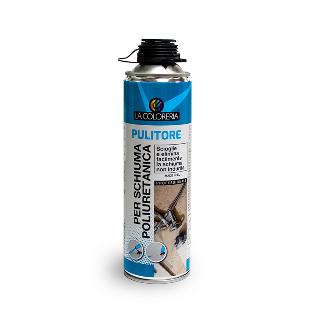 PULITORE PER SCHIUMA POLIURETANICA ML500 LA COLORERIA