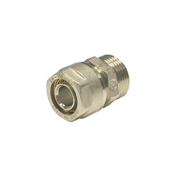 RACCORDO M 20x3/4 MULTISTRATO A COMPRESSIONE TIEMME