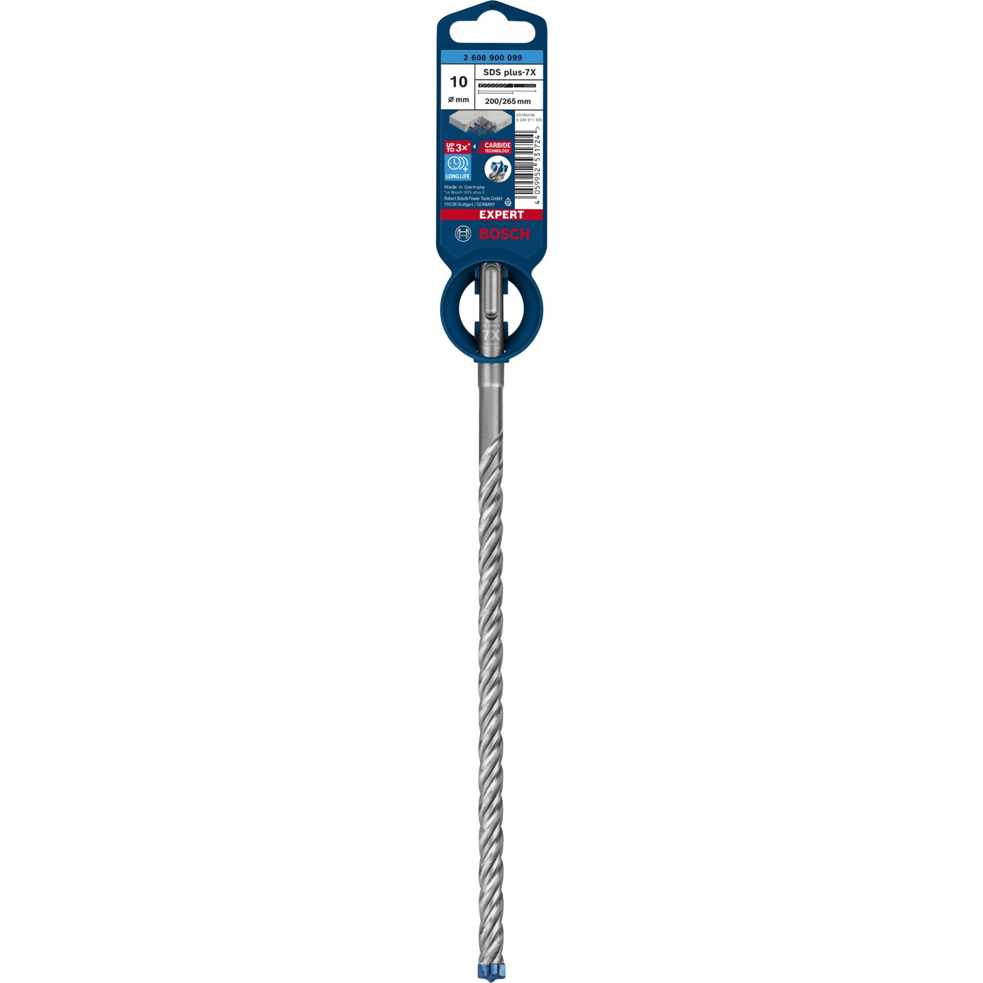 BOSCH SDS PLUS -7X 10X265MM