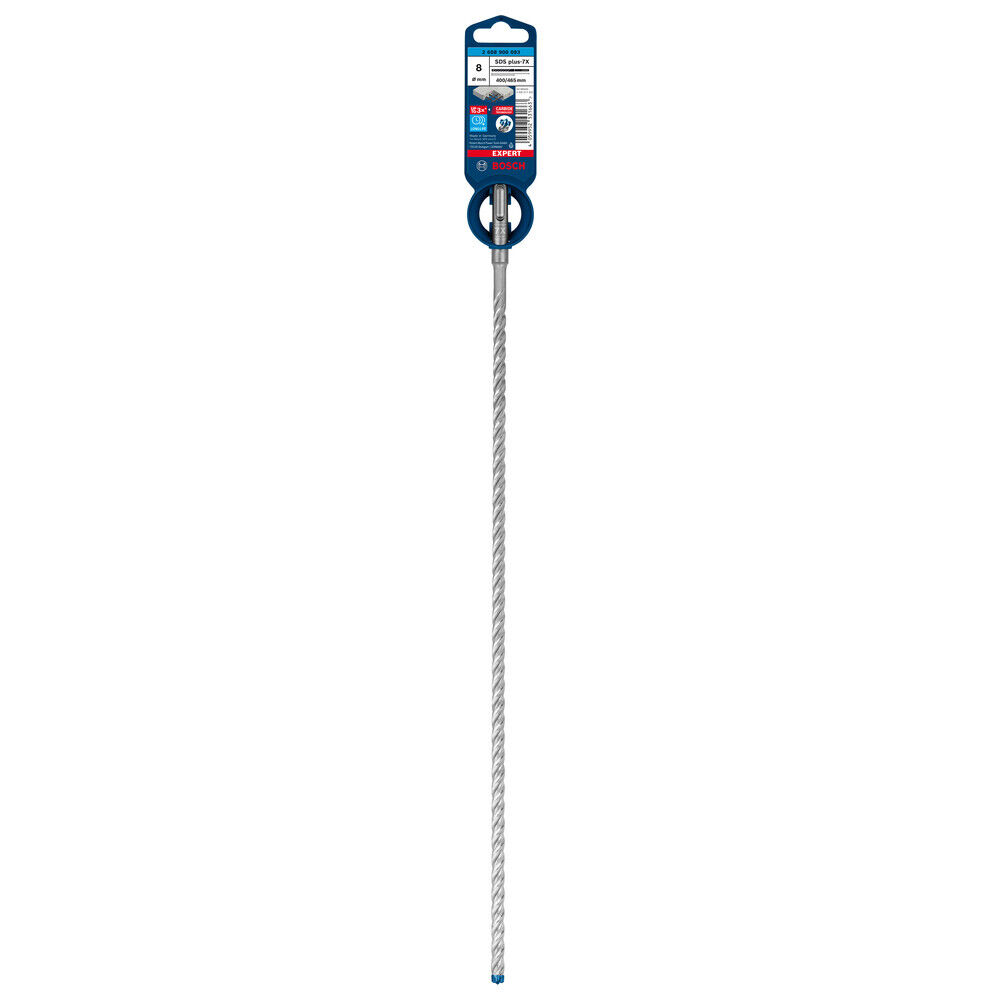 BOSCH TRAPANO A MARTELLO PROFESSIONALE EXPERT SDS plus-7X, 8,0 x 400 x 465 mm