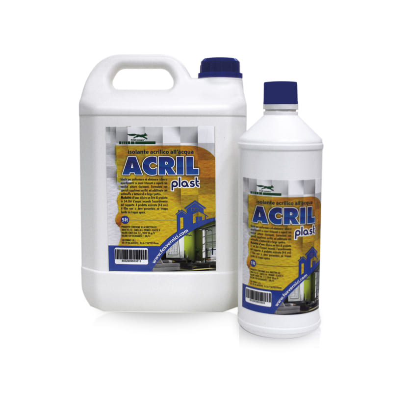 FOX ACRIL PLAST ISOLANTE ACRILICO LT 1