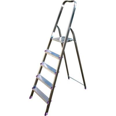 SCALA LIBRETTO DOMINA SICOS ALLUMINIO/ACCIAIO GRADINI 4 H.CM 77