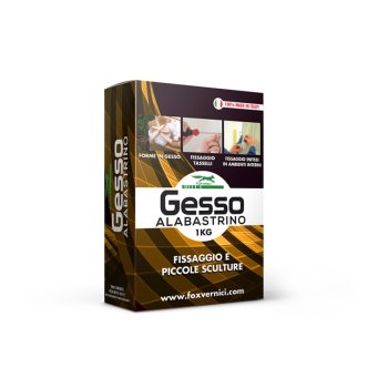 GESSO BIANCO IN SCATOLA KG 1 FOX