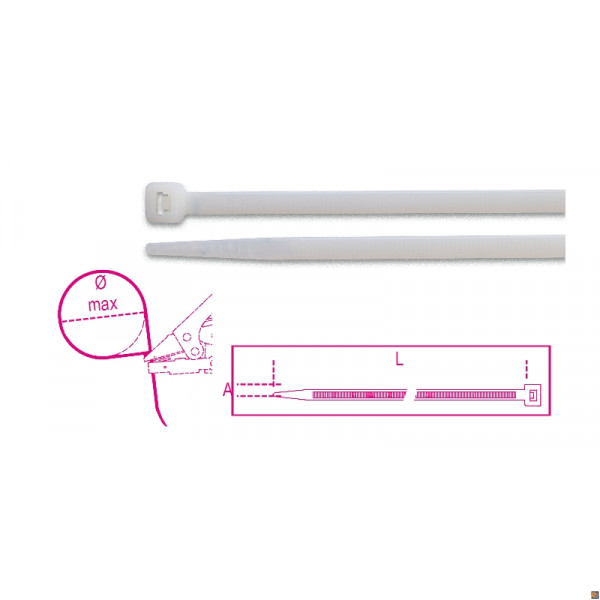 BM - FASCETTE NY NATUR 200X3,6