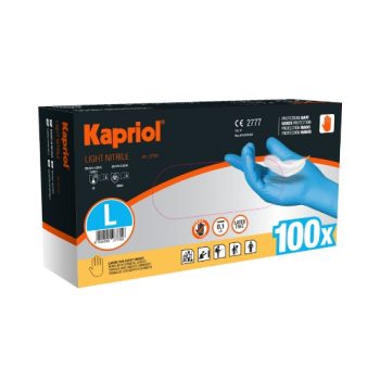 GUANTI LIGHT NITRILE BLU KAPRIOL