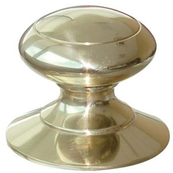 POMOLO X PORTONE SPAGNA COTTALI OTTONE LUCIDO D.MM 72 BASE D.MM 84