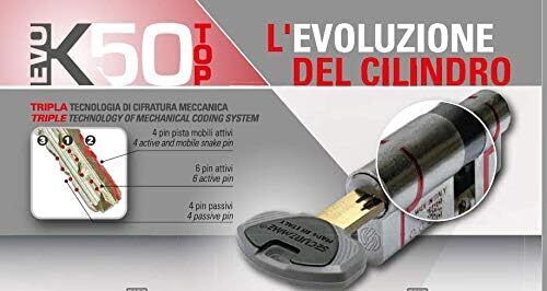 CILINDRO SECUREMME EVO K50 TOP 31-61