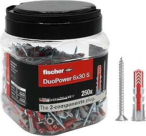 TASSELLO NYLON DUOPOWER 6 S PROPACK FISCHER VITE TSP CAVA PZ 6X30 S CF=PZ 250
