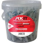 TASSELLO NYLON FIXIT diam. 8 x 51 mm TSP 5 x 60 mm 130 pz FRIULSIDER