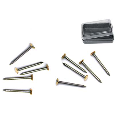 CHIODO TESTA OTTONE PRONTY
ACCIAIO MM 25 CF=PZ 15
