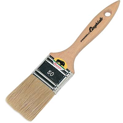 PENNELLESSA M.LEGNO 542 CINGHIALE SETOLA BIONDA MM 60X59