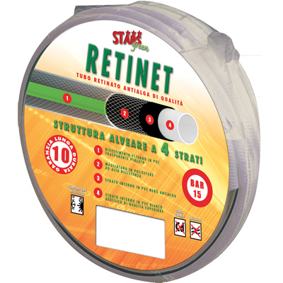 TUBO IRRIGAZIONE RETINATO RETINET STARS
MM 12 1/2 MT 25
