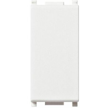 COPRITASTI COPRIFORO 1 M. BIANCO COMPATIBILE VIMAR PLANA