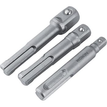 ADATTATORI PORTABUSSOLA SDS PLUS 222903 WOKIN 1/4"+3/8"+1/2" CF=PZ 3 222903