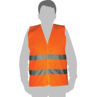 GILET ALTA VISIBILITA ARANCIO 4521 WOKIN TAGLIA L
