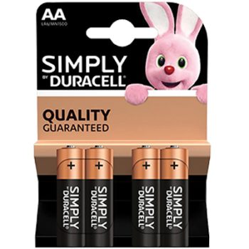 PILA STILO AA DURACELL PZ4