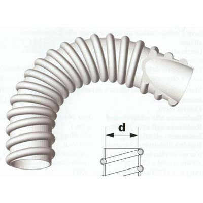 GUAINA SPIRALATA DIFLEX
PVC GRIGIO MM 20