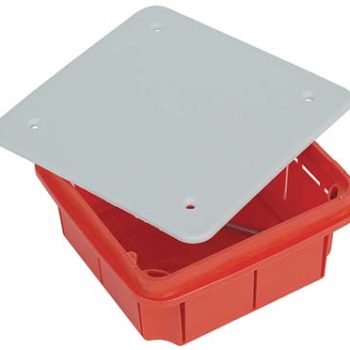 SCATOLA DERIVAZIONE INCASSO + COPERCHIO MM 120X50 H.MM 50