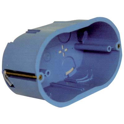 SCATOLA FRUTTI INCASSO CARTONGESSO MARLANVIL PP BLU POSTI 3