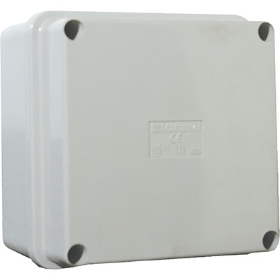 CASSETTA DERIVAZIONE IP66L PC/ABS + VITI INOX MM 100X100 H.MM 50