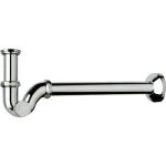 SIFONE CR A P ISPEZIONE LATERALE TEA OTTONE CROMATO 1" CANNA CM 25
