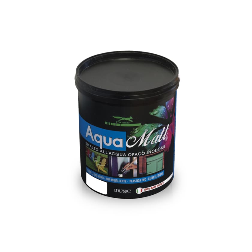 FOX AQUA MATT BIANCO OPACO 9010 LT 0.375