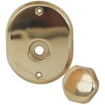 MOSTRINA E POMOLO X CILINDRO + PERNO 331L CIPIERRE
MM 90X70 OTTONE LUCIDO