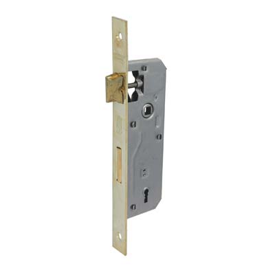 SERRATURA PATENT B.QUADRO OTTONATO 040P BONAITI 0MM 90 F.MM 22 E.MM 35
