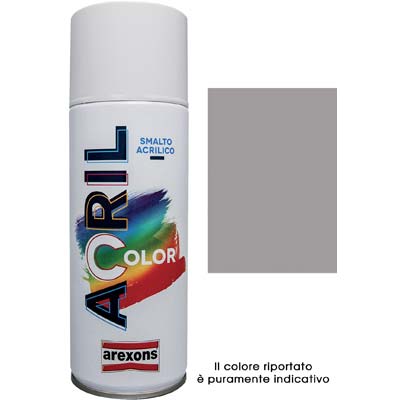 SMALTO SPRAY ACRIL COLOR AREXONS ALLUMINIO RAL 9006 ML 400