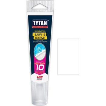 SILICONE ACETICO BAGNI E CUCINE IN TUBETTO TYTAN TRASPARENTE RAPIDO ML 60