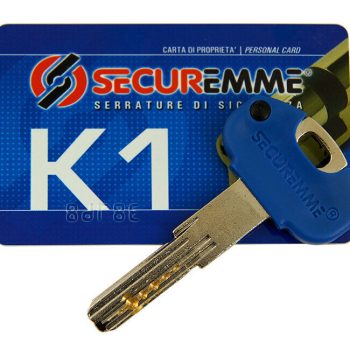 CHIAVE CILINDRO EUROPEO A CODICE SECUREMME EVO K1