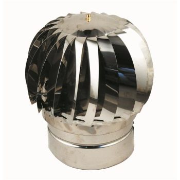 ASPIRATORI EOLICI INOX TONDI CM.12