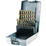 PUNTA TRAPANO HSS COBALTO 5% IN ASTUCCIO ABS KRINO MM 1,0/10 CF=PZ 19