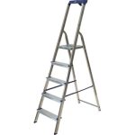 SCALA LIBRETTO GAMMA EN 131 FACAL ALLUMINIO/ACCIAIO GRADINI 4 H.CM 84