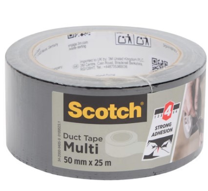 NASTRO AMERICANO 3M 25MX50MM GRIGIO
