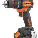 TRAPANO A PERCUSSIONE BATT GP20V 620106 WOKIN VOLT 20X2 AH 2,0 + VALIGIA