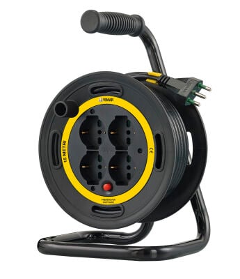 AVVOLGICAVO VIMAR 15M CON 4 USCITE UNIVERSALE