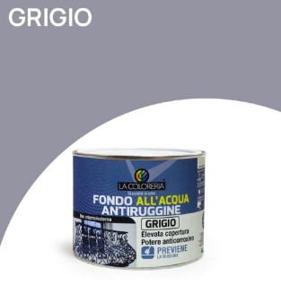 ANTIRUGGINE ALL'ACQUA LT 0,375 GRIGIA
