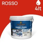GUAINA LIQUIDA LA COLORERIA 4LT ROSSA